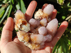 Natural Lilac Spirit Quartz Clusters x 24 From South Africa - Toprock Gemstones and Minerals 