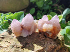 Natural Lilac Spirit Quartz Clusters x 24 From South Africa - Toprock Gemstones and Minerals 