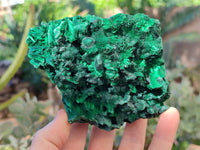 Natural Silky Malachite Specimens x 3 From Kasompe, Congo - Toprock Gemstones and Minerals 