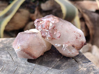 Natural Red Hematoid Quartz Clusters x 12 From Karoi, Zimbabwe