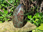 Polished Eclogite Standing Free Form x 1 From Northern Cape, South Africa - Toprock Gemstones and Minerals 