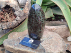 Polished Eclogite Standing Free Form x 1 From Northern Cape, South Africa - Toprock Gemstones and Minerals 