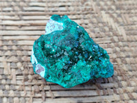 Natural Dioptase On Dolomite Specimens x 12 From Likasi, Congo - Toprock Gemstones and Minerals 