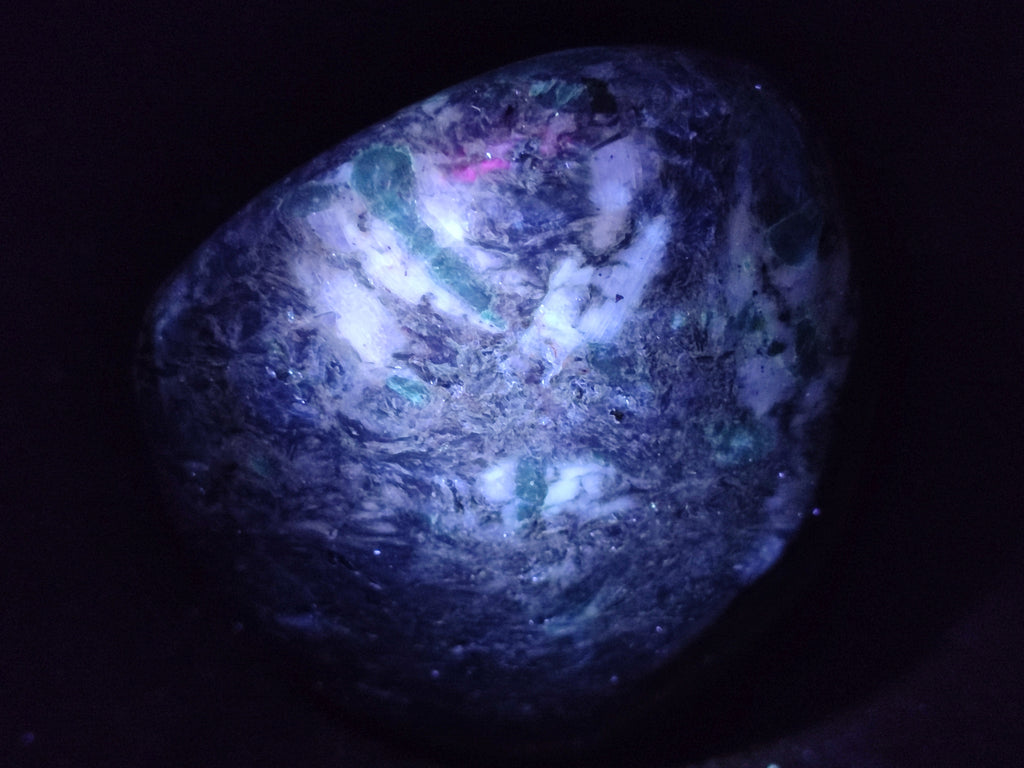Polished Emerald Mica In Matrix Standing Free Forms x 2 From Mutoko, Zimbabwe - Toprock Gemstones and Minerals 
