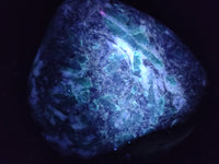 Polished Emerald Mica In Matrix Standing Free Forms x 2 From Mutoko, Zimbabwe - Toprock Gemstones and Minerals 
