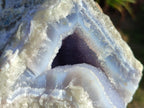 Natural Blue Lace Agate Geode x 1 From Nsanje, Malawi - Toprock Gemstones and Minerals 