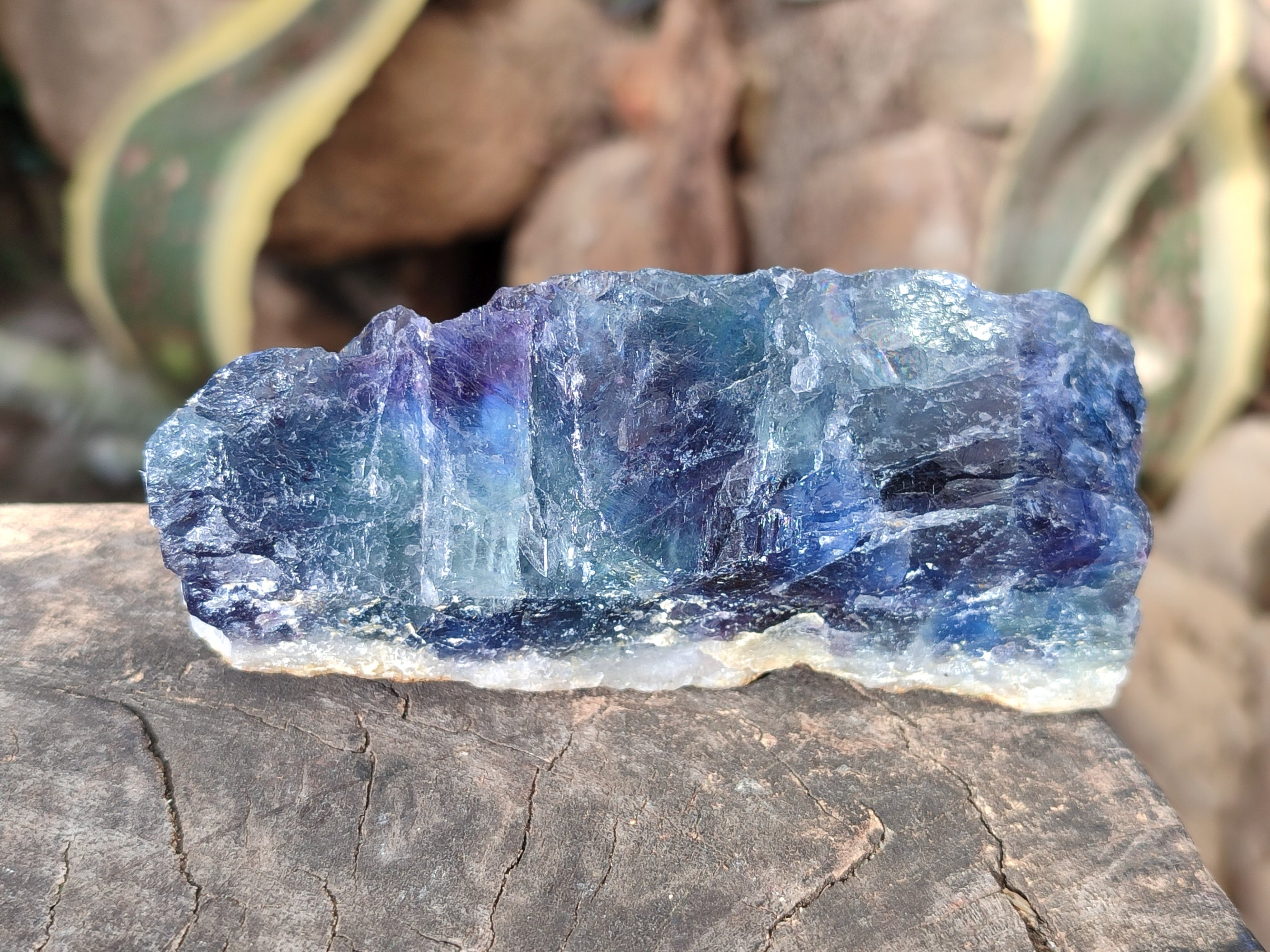 Natural Fluorescent Watermelon Fluorite Cobbed Specimens x 12 From Uis, Namibia - Toprock Gemstones and Minerals 