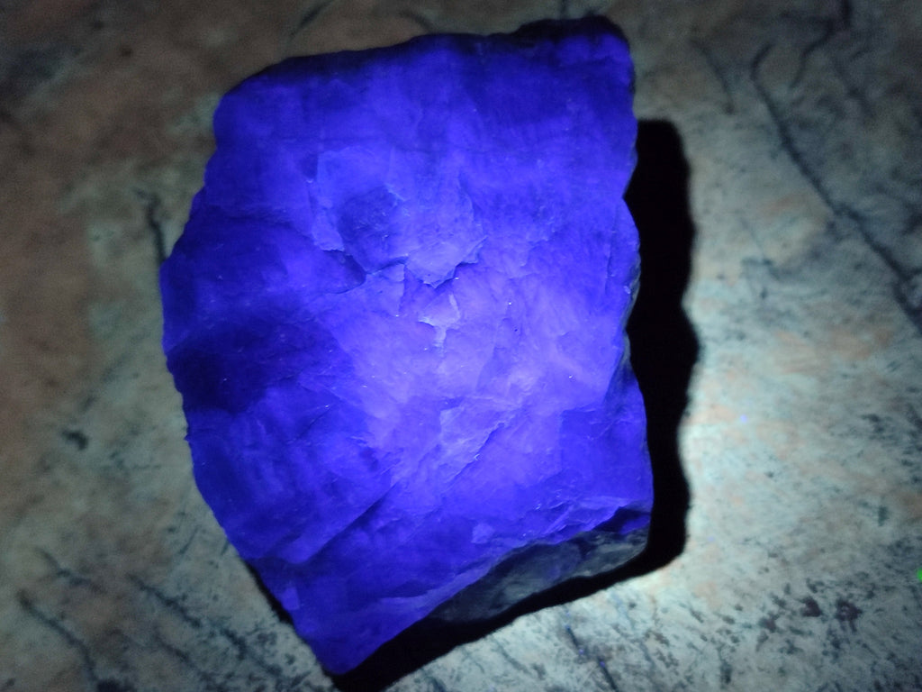 Natural Fluorescent Watermelon Fluorite Cobbed Specimens x 12 From Uis, Namibia - Toprock Gemstones and Minerals 