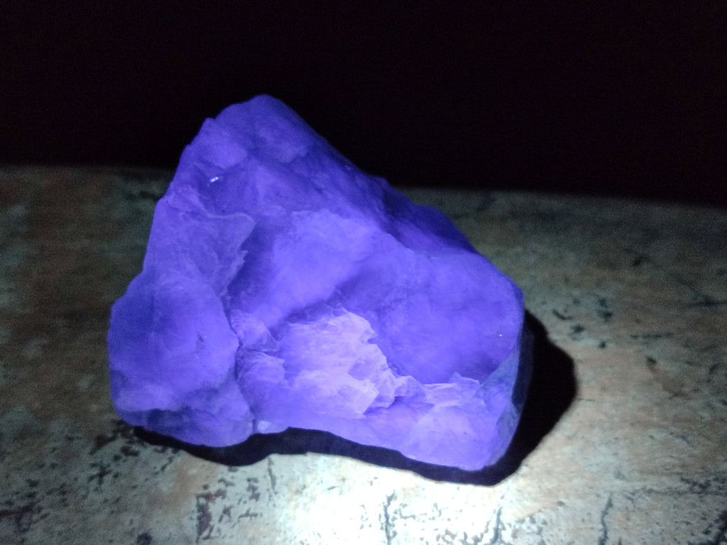 Natural Fluorescent Watermelon Fluorite Cobbed Specimens x 12 From Uis, Namibia - Toprock Gemstones and Minerals 