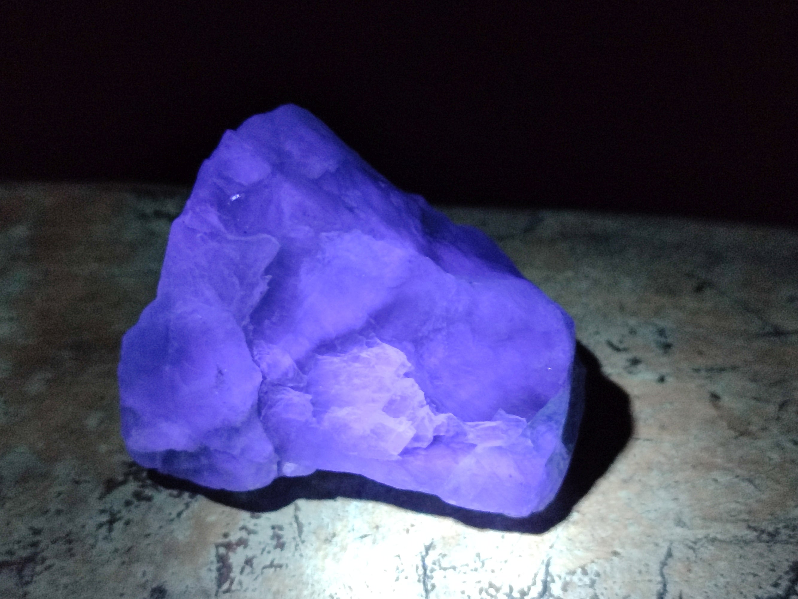 Natural Fluorescent Watermelon Fluorite Cobbed Specimens x 12 From Uis, Namibia - Toprock Gemstones and Minerals 