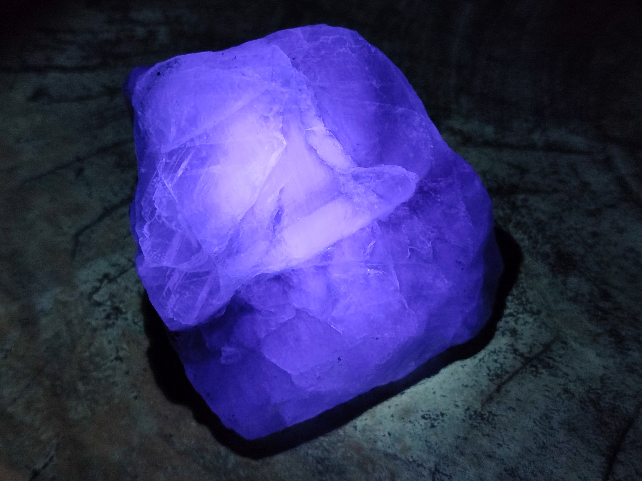Natural Fluorescent Watermelon Fluorite Cobbed Specimens x 12 From Uis, Namibia - Toprock Gemstones and Minerals 