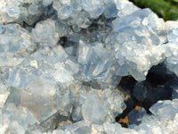 Natural Large Celestite Geode Specimen x 1 From Sakoany, Madagascar