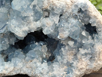 Natural Large Celestite Geode Specimen x 1 From Sakoany, Madagascar