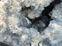 Natural Large Celestite Geode Specimen x 1 From Sakoany, Madagascar