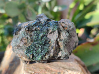 Natural Libethenite Crystals On Dolomite Matrix Specimens x 6 From Shituru, Congo - Toprock Gemstones and Minerals 