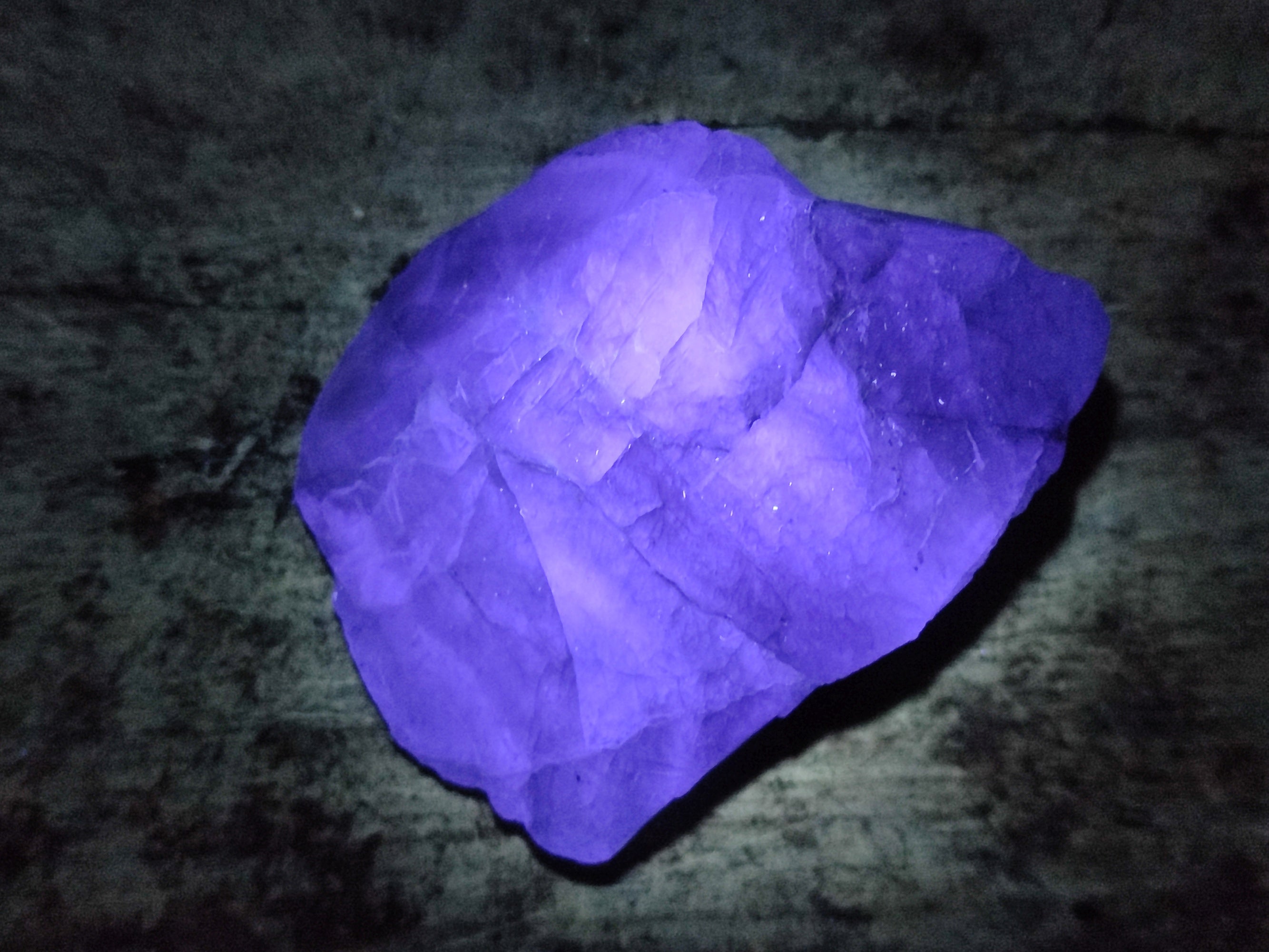 Natural Fluorescent Watermelon Fluorite Cobbed Specimens x 12 From Uis, Namibia - Toprock Gemstones and Minerals 