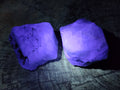 Natural Fluorescent Watermelon Fluorite Cobbed Specimens x 12 From Uis, Namibia - Toprock Gemstones and Minerals 