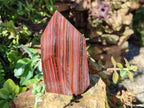 Polished Banded Tiger Iron Jasper Points x 3 From Northern Cape, South Africa - Toprock Gemstones and Minerals 