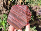 Polished Banded Tiger Iron Jasper Points x 3 From Northern Cape, South Africa - Toprock Gemstones and Minerals 