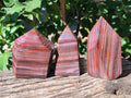 Polished Banded Tiger Iron Jasper Points x 3 From Northern Cape, South Africa - Toprock Gemstones and Minerals 