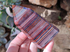 Polished Banded Tiger Iron Jasper Points x 3 From Northern Cape, South Africa - Toprock Gemstones and Minerals 