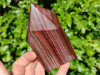 Polished Banded Tiger Iron Jasper Points x 3 From Northern Cape, South Africa - Toprock Gemstones and Minerals 