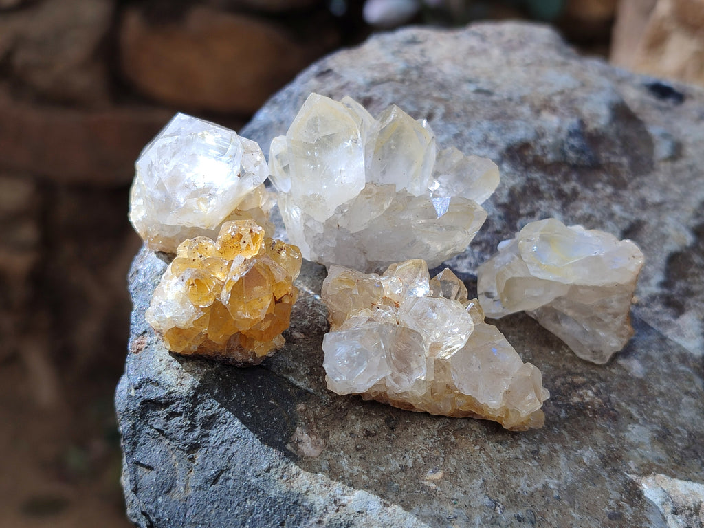 Natural Mixed Quartz Specimens x 1.47 Kg Lot From Southern Africa - Toprock Gemstones and Minerals 
