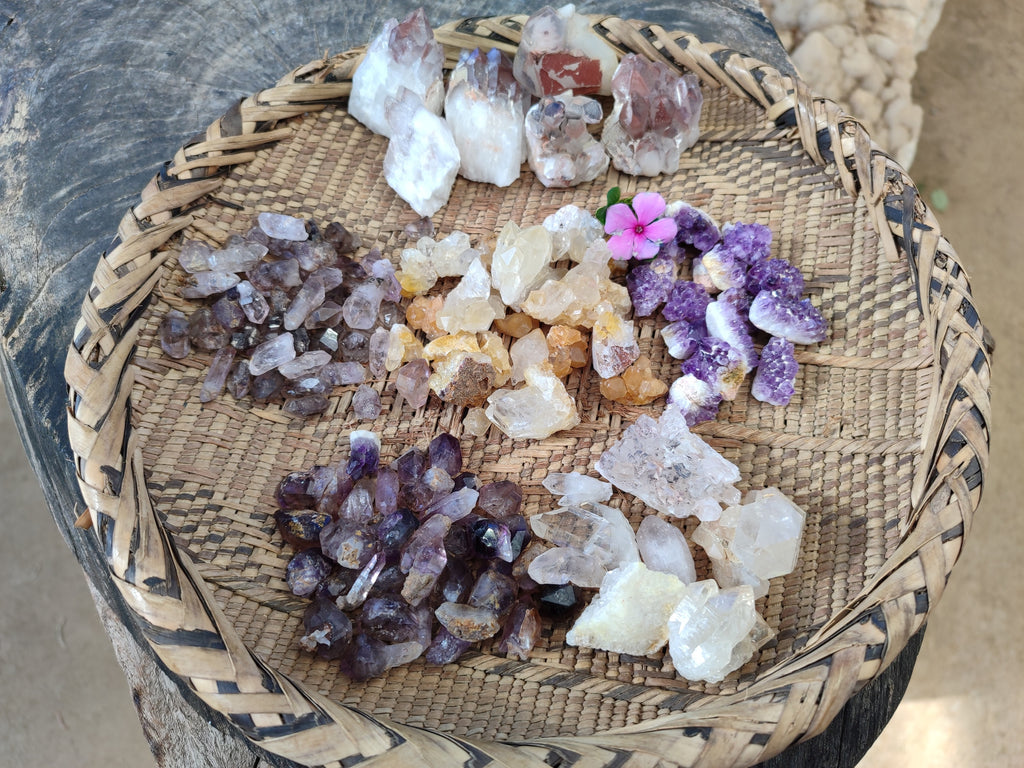 Natural Mixed Quartz Specimens x 1.47 Kg Lot From Southern Africa - Toprock Gemstones and Minerals 