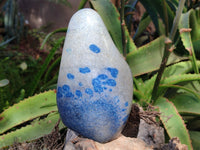 Polished Blue Spinel Spotted Standing Free Form x 1 From Madagascar - Toprock Gemstones and Minerals 