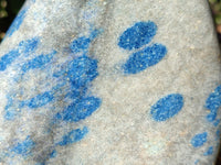Polished Blue Spinel Spotted Standing Free Form x 1 From Madagascar - Toprock Gemstones and Minerals 