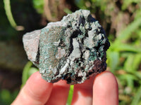 Natural Libethenite Crystals On Dolomite Matrix Specimens x 12 From Shituru, Congo - Toprock Gemstones and Minerals 