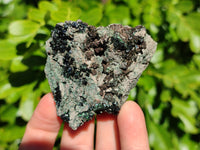 Natural Libethenite Crystals On Dolomite Matrix Specimens x 12 From Shituru, Congo - Toprock Gemstones and Minerals 