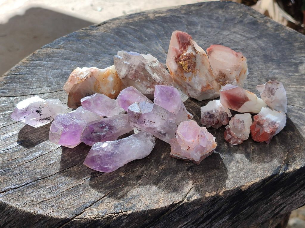 Natural Mixed Quartz Specimens x 3.88 Kg Lot From Southern Africa - Toprock Gemstones and Minerals 