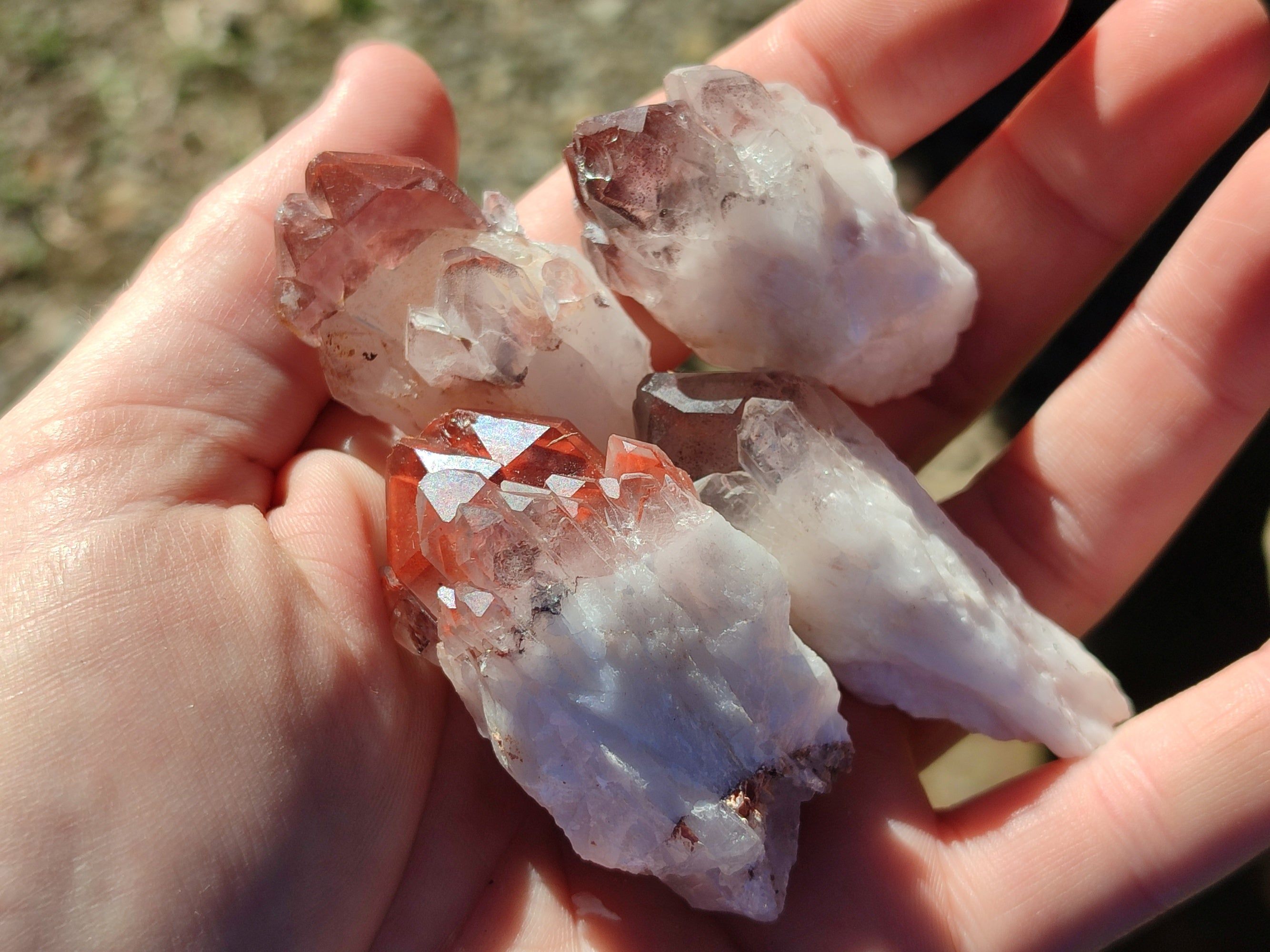 Natural Mixed Quartz Specimens x 3.88 Kg Lot From Southern Africa - Toprock Gemstones and Minerals 