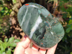 Polished Bloodstone Standing Free Forms x 3 From Swaziland - Toprock Gemstones and Minerals 