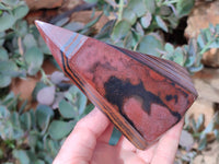 Polished Banded Tiger Iron Points x 2 From Northern Cape, South Africa - Toprock Gemstones and Minerals 