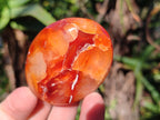 Polished Carnelian Palm Stones x 24 From Madagascar - Toprock Gemstones and Minerals 