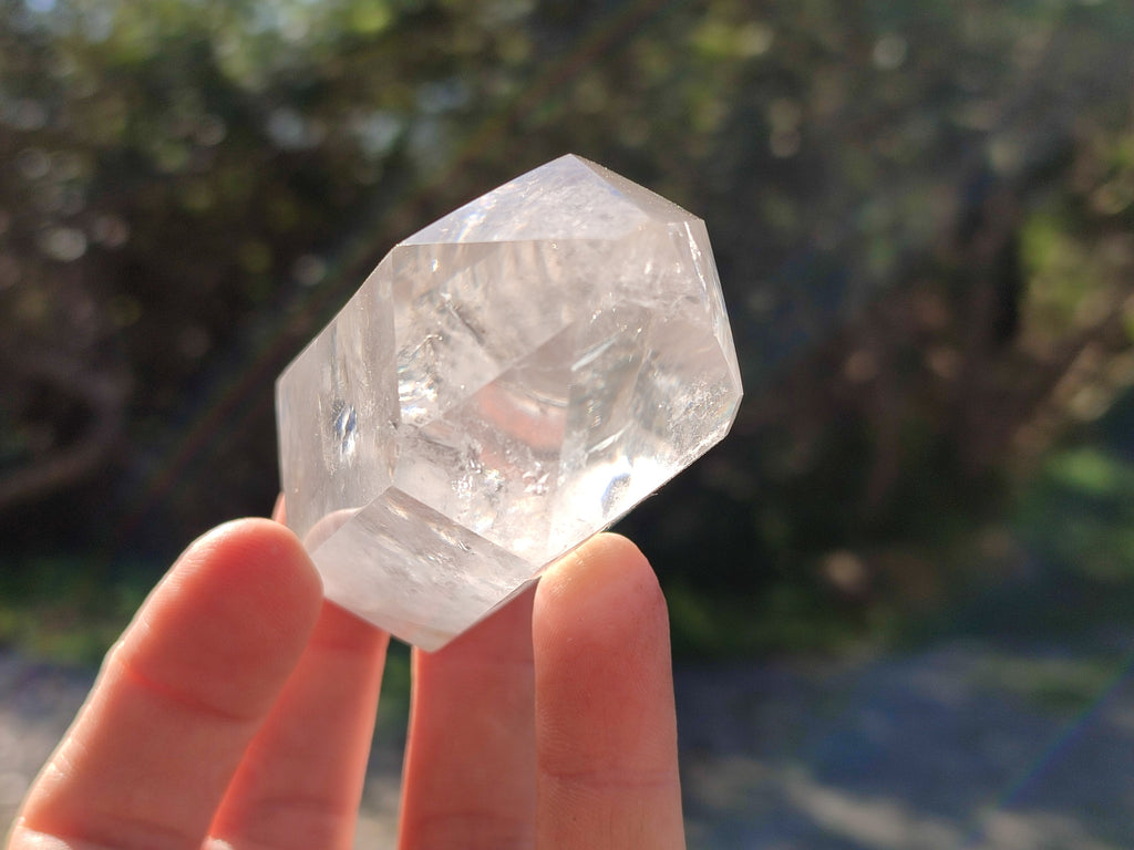 Polished Clear Quartz Crystals x 6 From Madagascar - Toprock Gemstones and Minerals 