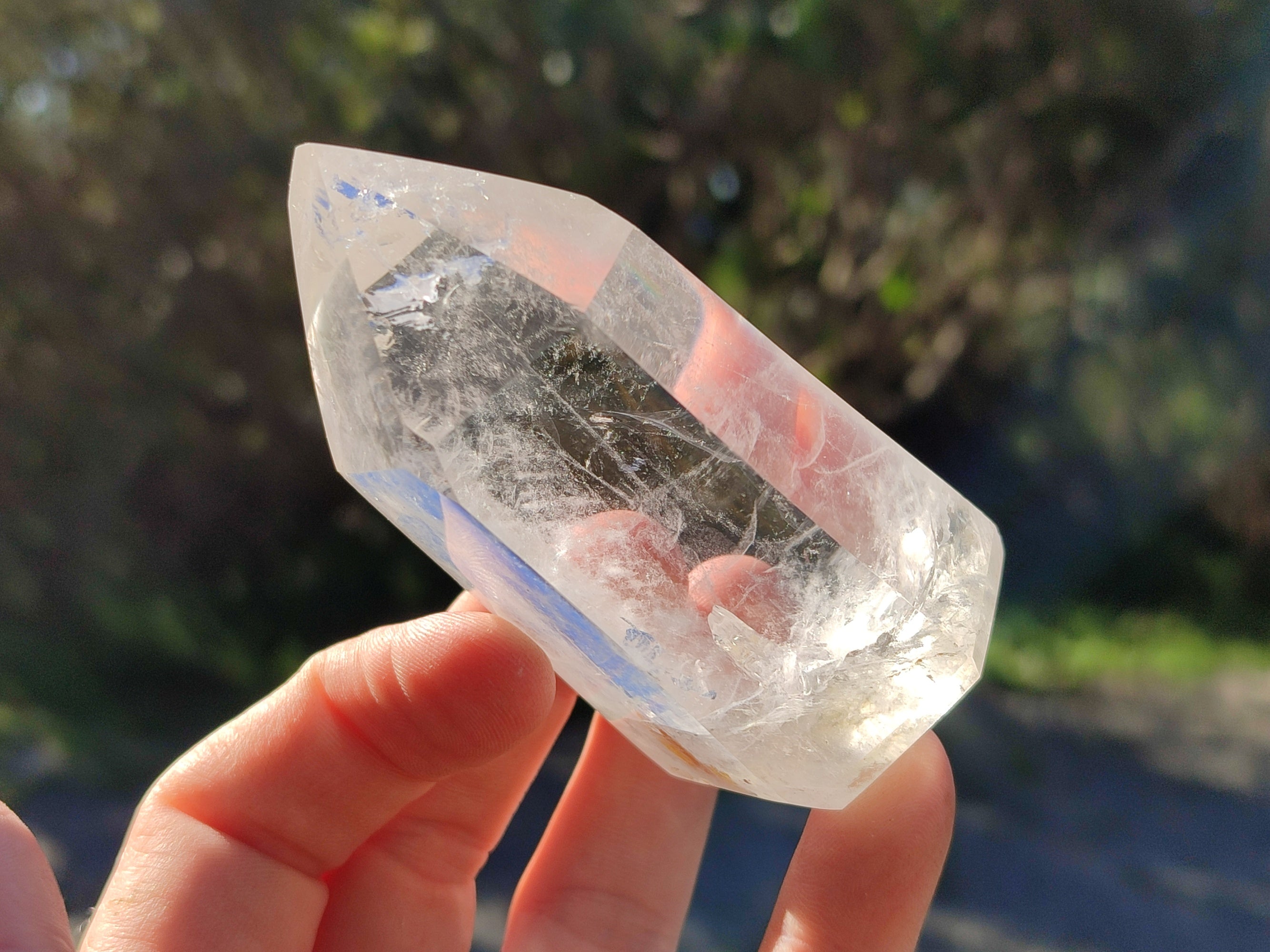 Polished Clear Quartz Crystals x 6 From Madagascar - Toprock Gemstones and Minerals 