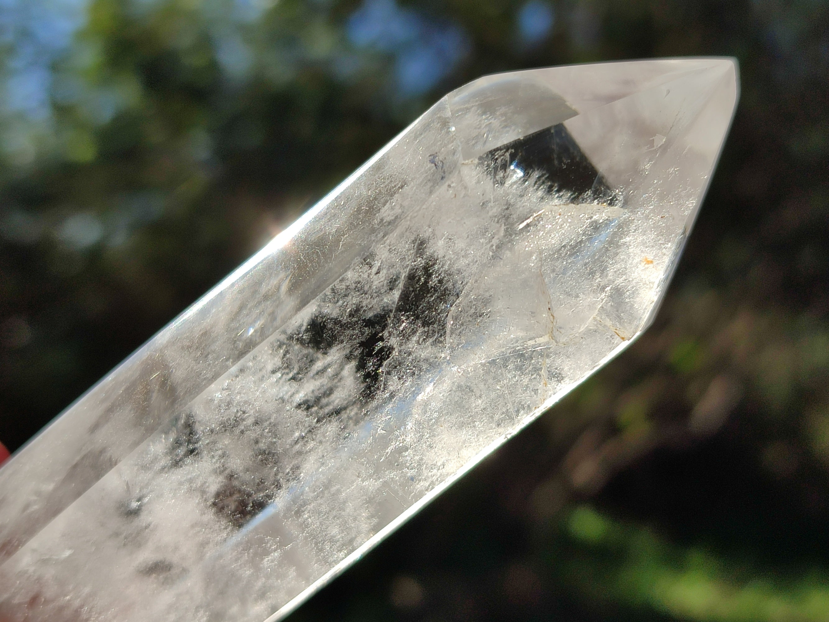 Polished Clear Quartz Crystals x 6 From Madagascar - Toprock Gemstones and Minerals 