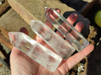 Polished Clear Quartz Crystals x 6 From Madagascar - Toprock Gemstones and Minerals 