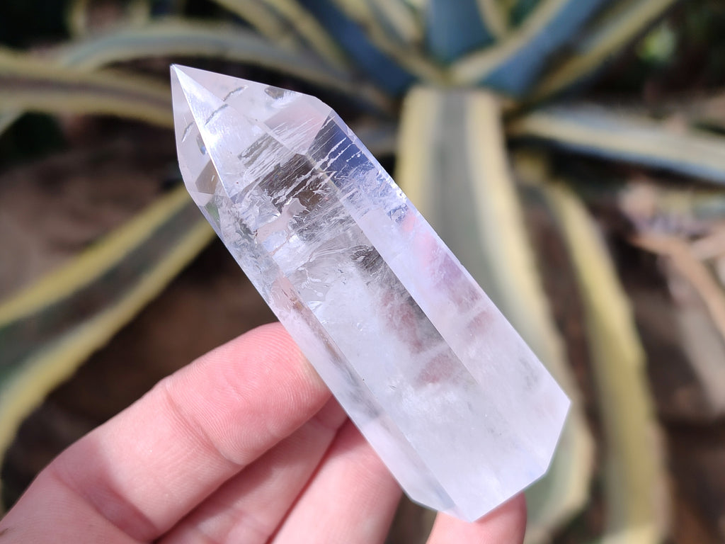 Polished Clear Quartz Crystals x 6 From Madagascar - Toprock Gemstones and Minerals 