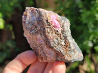 Natural Salrose Cobaltion Dolomite with malachite Specimens x 3 From Kakanda, Congo - Toprock Gemstones and Minerals 
