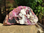 Natural Salrose Cobaltion Dolomite with malachite Specimens x 3 From Kakanda, Congo - Toprock Gemstones and Minerals 