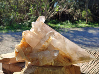 Polished Clear Quartz Cluster x 1 From Madagascar