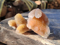Natural Golden Limonite Spirit Quartz Clusters x 12 From Boekenhouthoek, South Africa - Toprock Gemstones and Minerals 