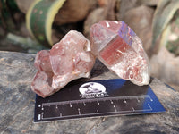 Natural Red Hematoid Quartz Clusters x 12 From Karoi, Zimbabwe