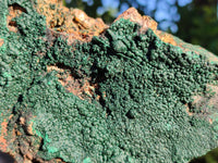 Natural Crystalline Malachite Specimens x 2 From Tenke Fungurume, Congo - Toprock Gemstones and Minerals 