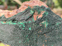 Natural Crystalline Malachite Specimens x 2 From Tenke Fungurume, Congo - Toprock Gemstones and Minerals 