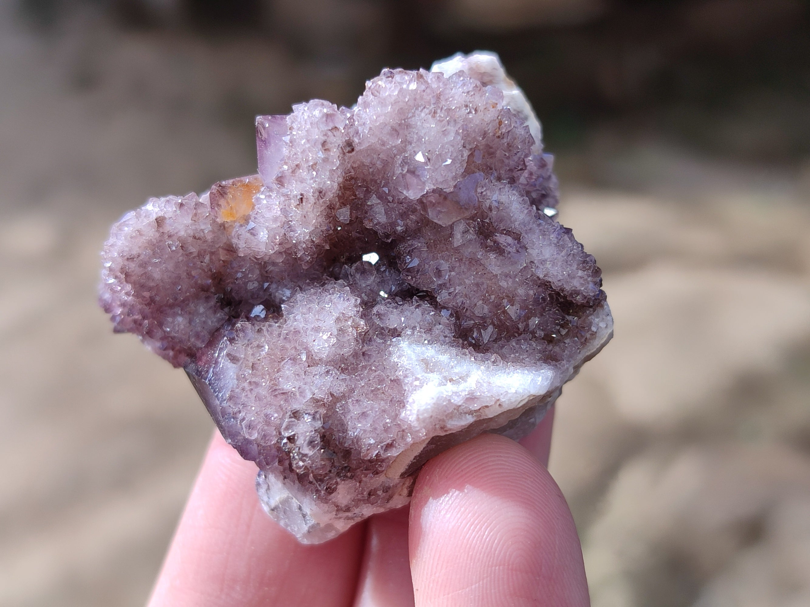 Natural Mix of Spirit Quartz Clusters x 35 From Boekenhouthoek, South Africa - Toprock Gemstones and Minerals 